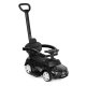 Mercedes C CLASS 3-in-1 Ride-On Push Car with Parent Handle, Black