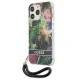 Apple iPhone 13 Pro Max 6.7\'\' Guess Flower Strap Case Cover (GUHCP13XHFLSB), Blue