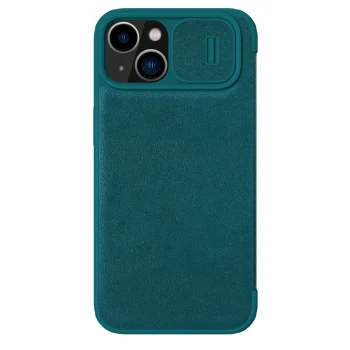 Чехол-книжка Nillkin Qin Leather Pro Case для iPhone 14 Plus со шторкой для камеры,...