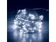 Ziemassvētku Gaismas Aizkars, Virtene uz Stieples, 300 LED, 3x3 m, Auksti Balta