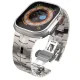 Tech-Protect Apple Watch (42/44/45/49 mm) Stainless Line metāla siksniņa, titāna