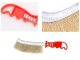 Heavy-Duty Brass Wire Brush for Wheel and Rim Cleaning