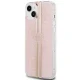 Чехол Guess IML 4G Gold Stripe для iPhone 15 Plus / 14 - розовый