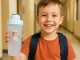 Bērnu ūdens pudele skolai un bērnudārzam 500ml, zila