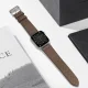 Dabīgās ādas siksniņa Apple Watch 38 / 40 / 41 mm, tumši brūna