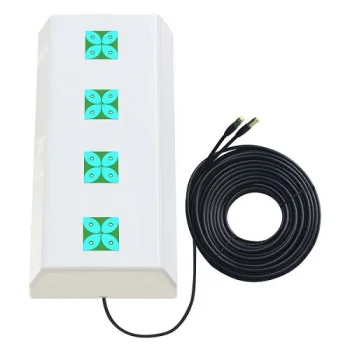 5G / LTE / CBRS 2x2 MIMO paneļa antena, 1.7–3.8 GHz, 2x 14 dBi