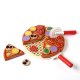 Koka picas rotaļu komplekts ar piederumiem | Wooden pizza play set with accessories