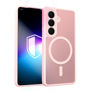 Чехол 3mk Misty MagCase для Samsung Galaxy S26, розовый