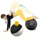 Гимнастический мяч 4FIZJO Reh Ball 55 см, черный