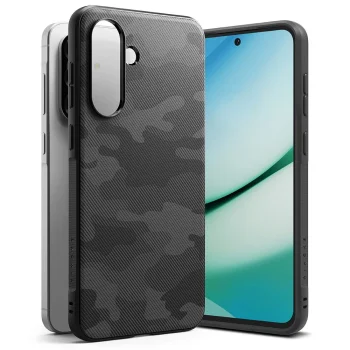 Ringke Onyx vāciņš Samsung Galaxy A36 / A56 - Melns kamuflāža | Phone Case Cover Black Camo