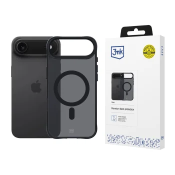Чехол 3Mk Protection для iPhone 17 Air Smoke MagCase, полупрозрачный черный