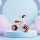 ECOTOYS 2-in-1 Toddler Tricycle and Balance Bike, Pink