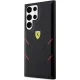 Ferrari Hot Stamp Lines vāciņš Samsung Galaxy S23 Ultra melns
