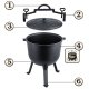 Чугунный котелок для костра Berdsen 8L Bd-482