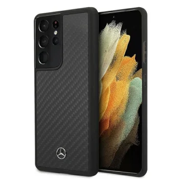 Чехол Mercedes для Samsung Galaxy S21 Ultra Dynamic Line, черный