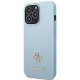 Apple iPhone 13 Pro 6.1\" Guess Saffiano 4G Small Metal Logo Case Cover, Blue