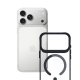 3Mk Protection iPhone 17 Pro vāciņš Satin Armor MagCase, caurspīdīgs melns