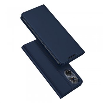 Huawei Nova 9 (NAM-AL00, NAM-LX9) DUX DUCIS Skin Pro Auto-absorbed Leather Cell Phone Case Cover, Blue | Telefona Vāciņš Maciņš Apvalks Grāmatiņa
