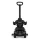 Mercedes C CLASS 3-in-1 Ride-On Push Car with Parent Handle, Black