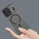 Magnetic Abrasive iPhone 17 Pro vāciņš ar MagSafe atbalstu, matēts melns