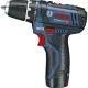 Аккумуляторная дрель-шуруповерт Bosch GSR 12V-15, 2x 2.0 Ah