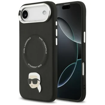 Karl Lagerfeld Karl Pin MagSafe vāciņš iPhone Air - Melns