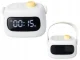 LED naktslampiņa ar digitālo pulksteni, modinātāju un taimeri, 2000 mAh