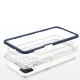 Hybrid Armor Clear 3 in 1 vāciņš Samsung Galaxy A22 4G tālrunim, zils