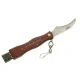 Saliekams Kabatas Nazis Sēņošanai (Sēņu Lasīšanai) ar birsti | Folding Pocket Knife for Mushrooming