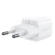 Acefast A73 mini PD 20W GaN sienas lādētājs + USB-C kabelis – balts