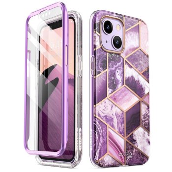 Supcase Cosmo vāciņš iPhone 14 Plus – Rozā marmors