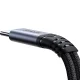 Joyroom SY-C02 2-in-1 USB-C uz USB-C un 3.5mm audio adapteris, melns