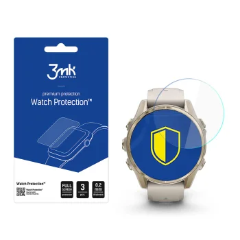 3mk Watch Protection Hybrid Glass for Garmin Fenix 8 AMOLED 43mm
