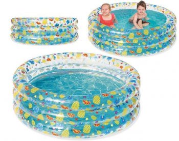 Детский Садовый Надувной Бассейн 155х53 см | Kids Garden Inflatable Pool