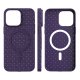 Woven Case MagSafe vāciņš iPhone 15 Pro, violets