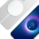 3mk Hardy MagSilicone Phone Case Cover Apple iPhone 16 Pro Max - White