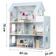 3-этажный деревянный дом для кукол Ricokids RK-878