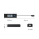 Orico PW3UR25-C3 USB-C Hub, 3x USB-A 3.0, 1x RJ45 2.5G, 0.15m, Black