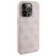 Apple iPhone 15 Pro 6.1\'\' Guess 4G Metal Logo + 5000mAh MagSafe Power Bank Case Cover, Pink | Чехол Кейс...