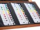Art Set in Wooden Suitcase 174 Pieces, Dark Brown