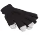 Cimdi Skārienjūtīgam Ekrānam, Melni | Capacitive Touch Screen Gloves for Smartphones Tablets