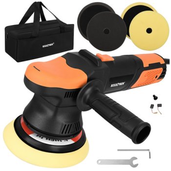 Bigstren 900W Dual Action automašīnu pulēšanas iekārta (125/150 mm)