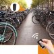 Velosipēda signalizācijas slēdze ar tālvadības pulti | Bicycle Alarm Lock with Remote Control