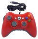 Vadu spēļu kontrolieris Xbox 360 un PC ar dubulto vibrāciju, sarkans
