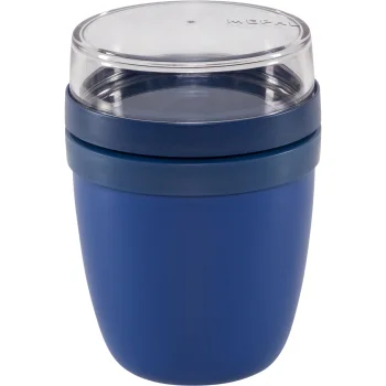 Pārtikas trauks Mepal Lunchpot Ellipse mini, 300+120 ml, Vivid Blue