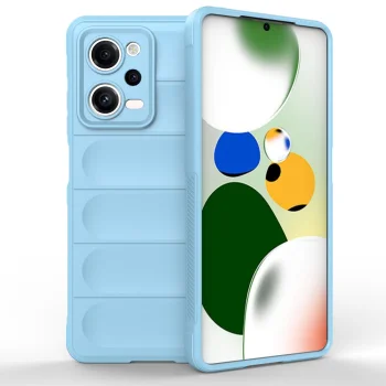 Чехол Hurtel Magic Shield для Xiaomi Redmi Note 12 5G / Poco X5 5G, светло-синий