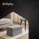 Foldable Storage Ottoman Bench Ruhhy 26131, 76x38x38cm, Grey