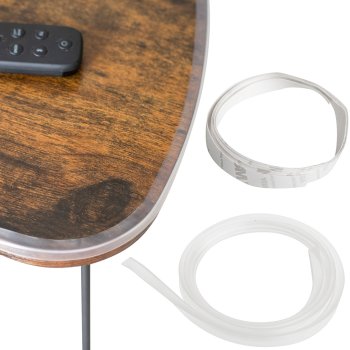 Silikona aizsarglente mēbeļu malām un stūriem 1m, caurspīdīga