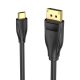 USB-C to DisplayPort 8K HD Cable 2m Vention CGYBH (Black)