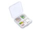 Pill Organizer, Medicine Container, White